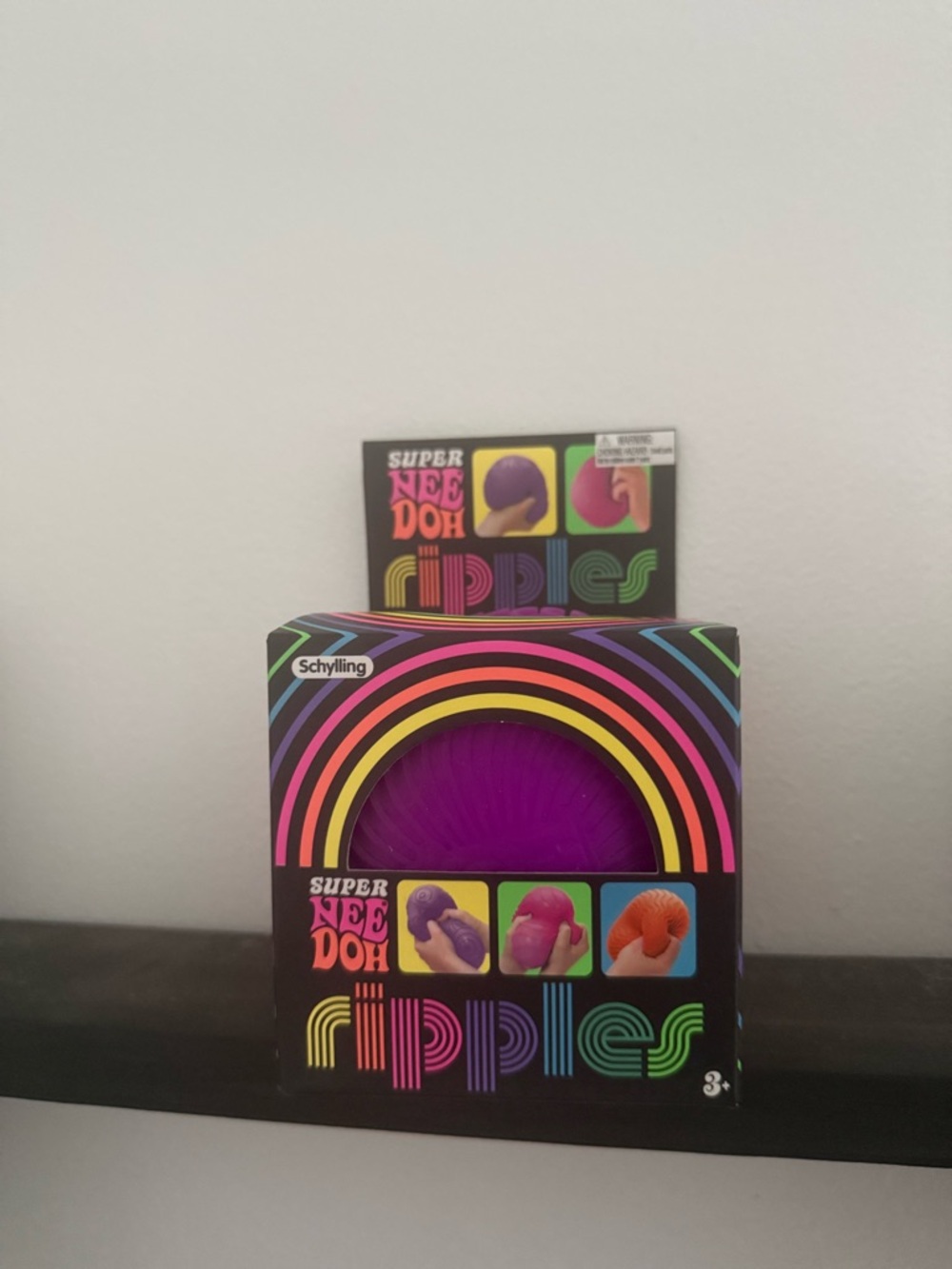 NeeDoh Super Ripples Sensory Ball - Purple